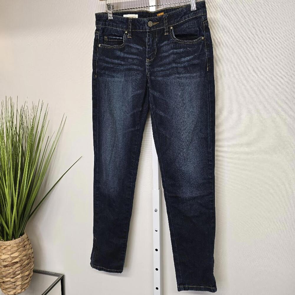 Pilcro and the Letterpress No 29 Low Rise Straight Leg Jeans Dark Wash‎ Size 29